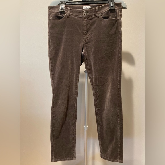 J. Jill Women’s Dark Brown Corduroy Pants
